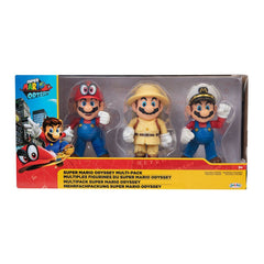 Nintendo 4" Odyssey 3-Pack-ACTION FIGURES & PLAYSETS-World of Nintendo-192995406537