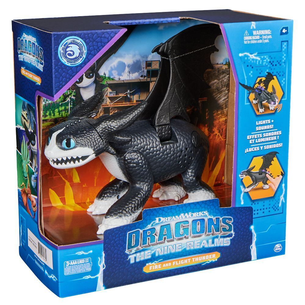 Dragons Realms Fire & Flight Thunder by Dragons for kids - toys