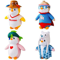 Pp Nft Huggable Plush 11.8" Asst. 4(Assorted - Includes 1)-Animal Figures-Pudgy Penguins-7290117585221