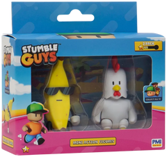 Stumble Guys Mini Action Fig 3"2-Pk Asst(Assorted - Includes 1) by Stumble Guys for kids - figures