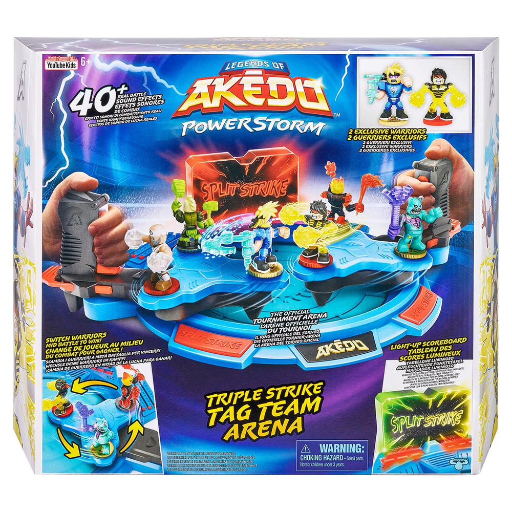 Akedo Ultra Triple Tag Arena by Akedo for kids - toys