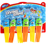 Diving Speedy Squid Toys 6 pieces