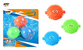 Diving Puffer Fish Toys 3 pieces