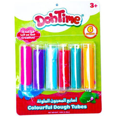Dohtime Dough 6Tubes Blister - Slime & Dough - DohTime - Shop in Bahrain