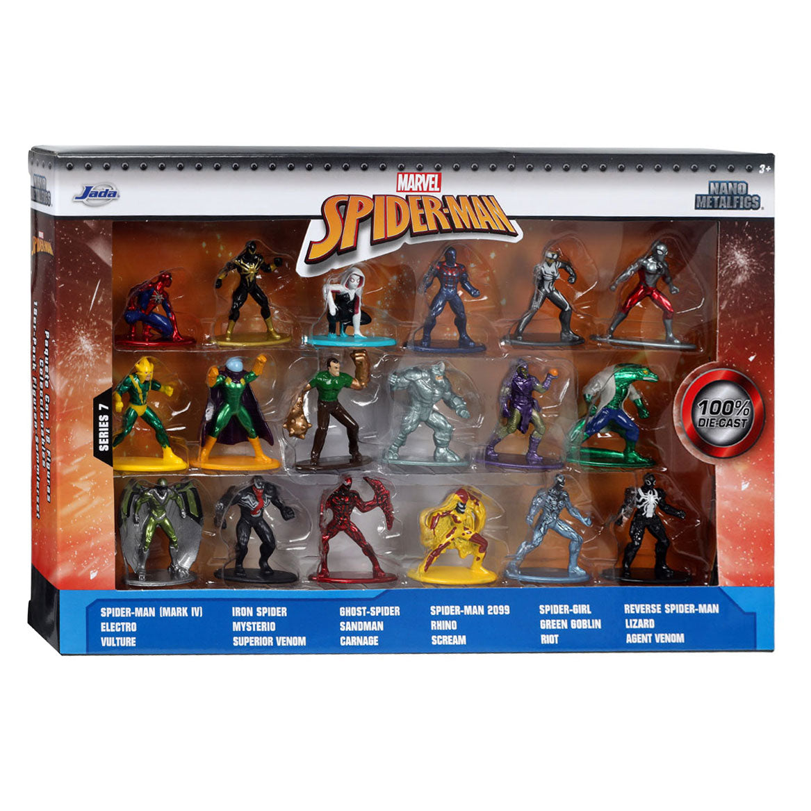 Marvel Multi Pack Nano Figures, Wave 7-JADA-4006333080340