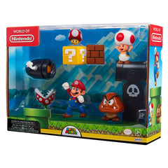 Nintendo 2,5” Acorn Plains Diorama Set-ACTION FIGURES & PLAYSETS-World of Nintendo-39897645100