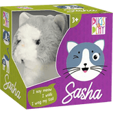 Pugs At Play Wklng Sasha 6.5 B/O Value-Plush Toys-STRIDE-