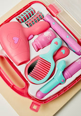 PLAYGO HAIR STYLIST CARRY CASE B/O - 11 PCS *