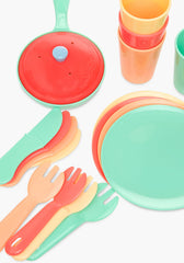 PLAYGO DISH DRAINER & KITCHENWARE - 23 PCS