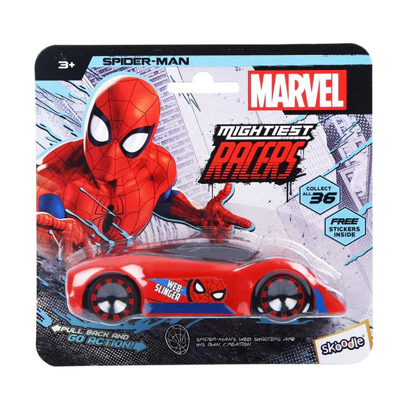 Marvel Mm Racer Spiderman-Cars & Vehicles-MONDO-8904384322739