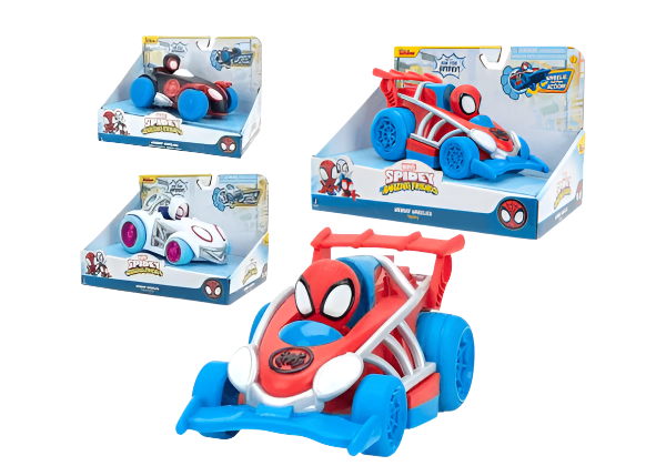 Spidey N Friends Pback Value Vehicle 3As-ACTION FIGURES & PLAYSETS-JASWAR-