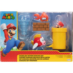 Nintendo 2.5" Sparkling Watersdioramaset-ACTION FIGURES & PLAYSETS-World of Nintendo-192995413658
