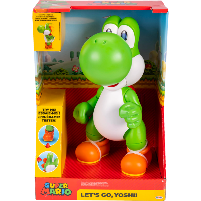 Nintendo Feature Let'S Go Yoshi! Fig36Cm-ACTION FIGURES & PLAYSETS-World of Nintendo-
