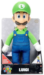 Nintendo Super Mario Movie Plsh 15Luigi-Plush Toys-World of Nintendo-192995416284