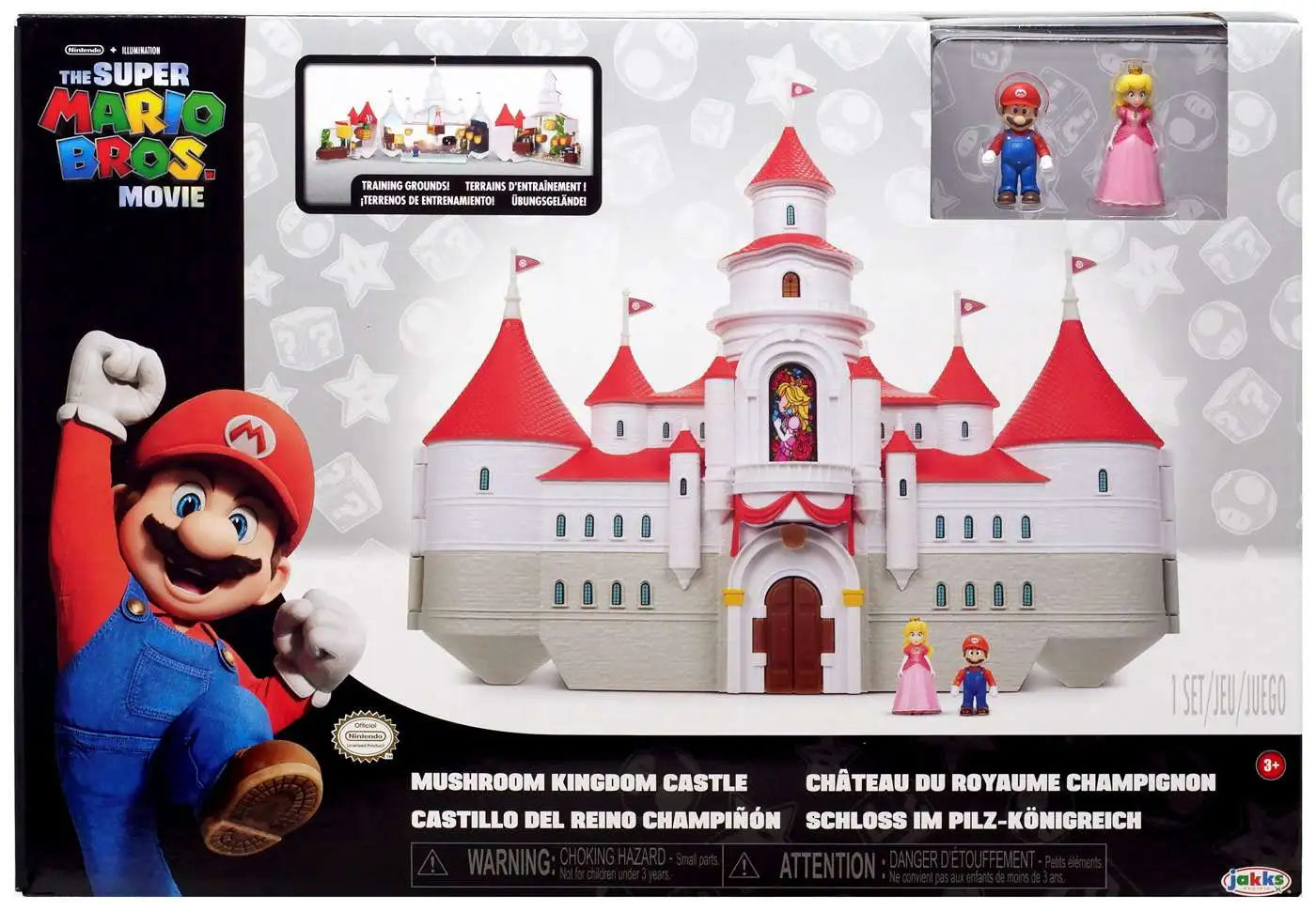 Nintendosupermariomovieminiwrldcstlplyst-ACTION FIGURES & PLAYSETS-World of Nintendo-192995417151