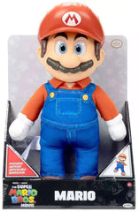 Nintendo Super Mario Movie Plsh 14Mario-ACTION FIGURES & PLAYSETS-World of Nintendo-192995417267