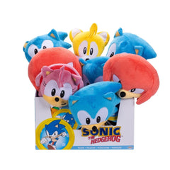 Sonic Basic Plush 9" Wave #11 Asst. 4(Assorted - Includes 1)-ACTION FIGURES & PLAYSETS-Sonic The Hedgehog-192995423220