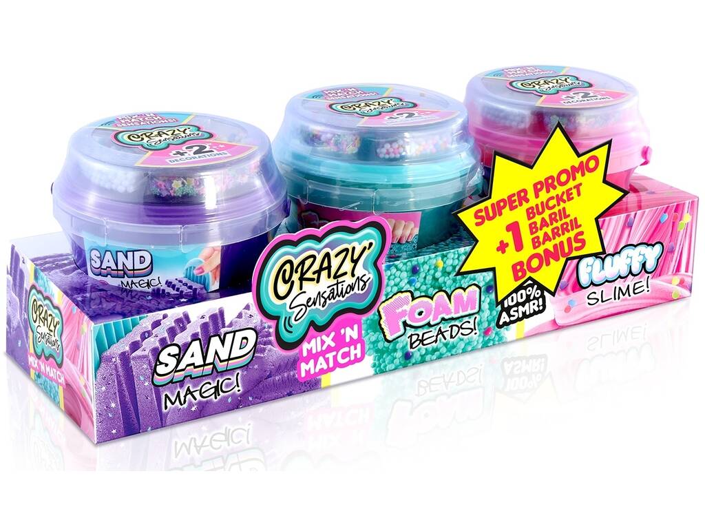 Mix'N Match 2+1 Bucket-Canal Toys-3555801326011