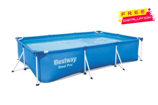 Bestway Poolset Steelpro 300X201X66Cm T.S - SWIMMING POOL - Bestway - Shop in Bahrain