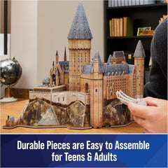 Puzzle 4D Harry Potterhogwarts Cstl Lrge-Cardinal Games-681147013346