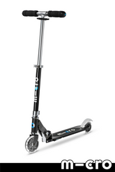 Micro Sprite Black Led-Ride-On & Scooters-Micro-7630053543570