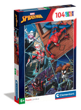 CLEM. PUZZLE SPIDERMAN SWARMING 104PCS