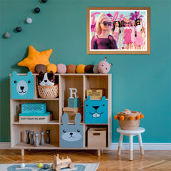 CLEM. PUZZLE BARBIE FASHION 104PCS