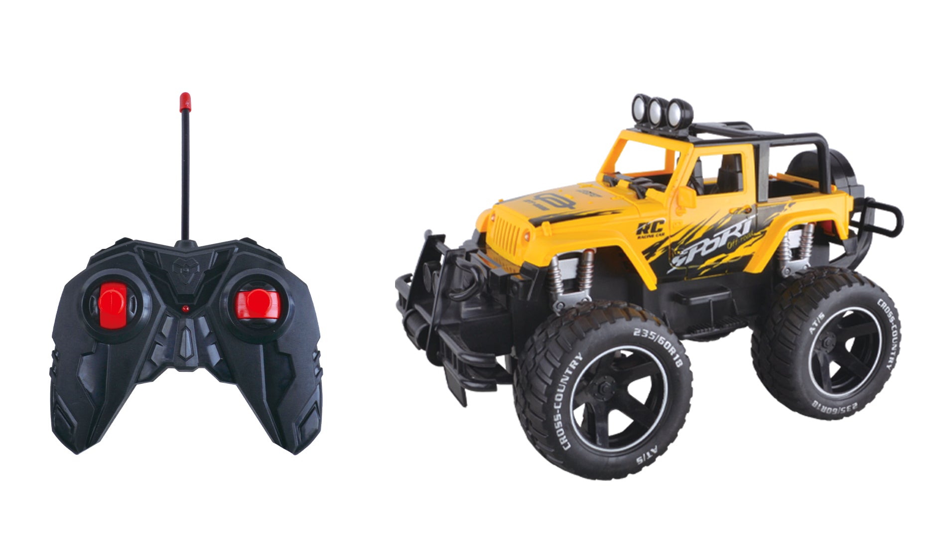 Kidz. Rc Super F-Rid 1/14 W/Light Bpc