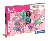 CLEM. PUZZLE BARBIE&SKATE 104PCS