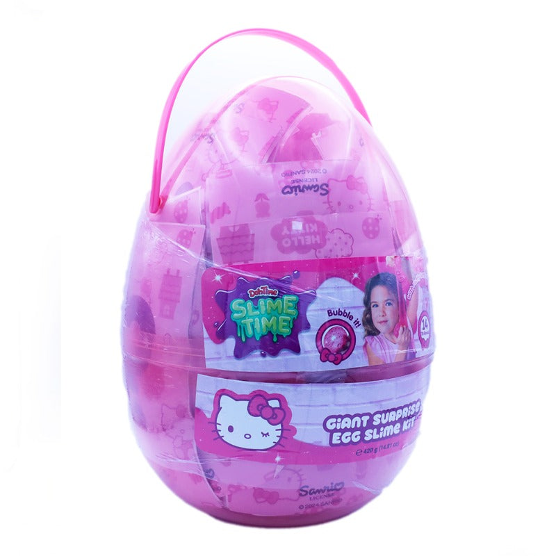 Slimetime H.Kitty Giant Surp. Egg Kit-Slime & Dough-TOYPRO-
