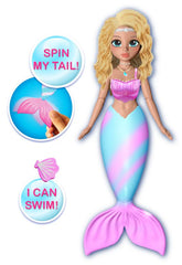 MERMAID MAGIC WINDUP DOLL 5 3ASST
