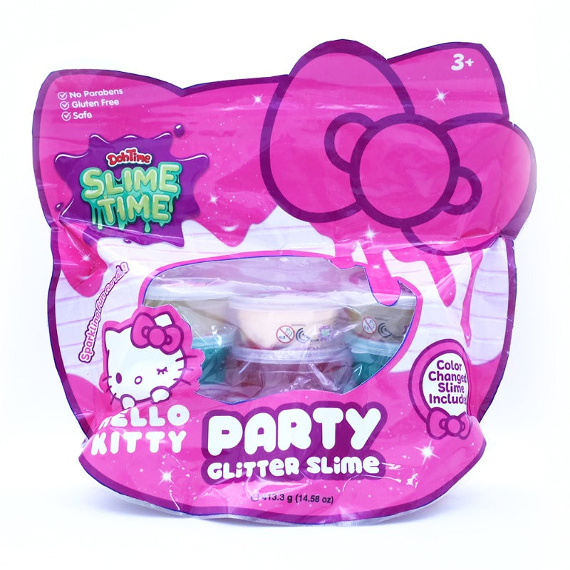 Slimetime H.Kitty Party Glitter 414G-Slime & Dough-TOYPRO-