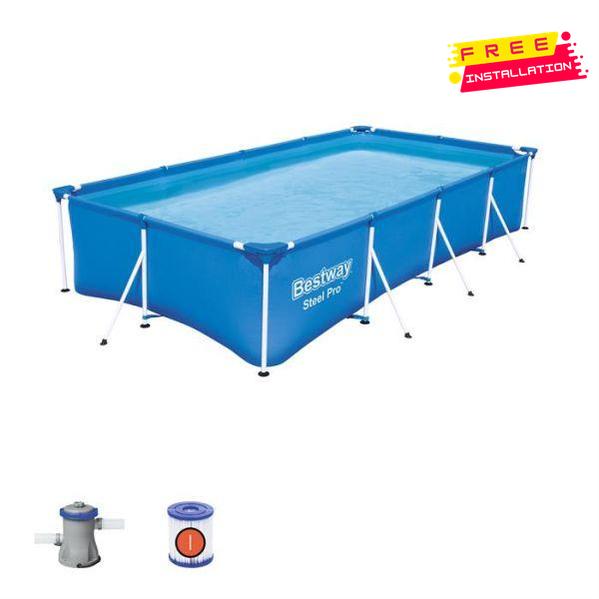 Bestway Poolset Steelpro 400X211X81 - SWIMMING POOL - Bestway - Shop in Bahrain