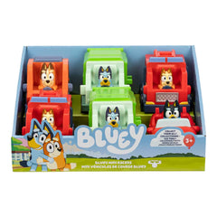 Bluey S12 Mini Racers S/Pk Cdu-Action Figures-Bluey-