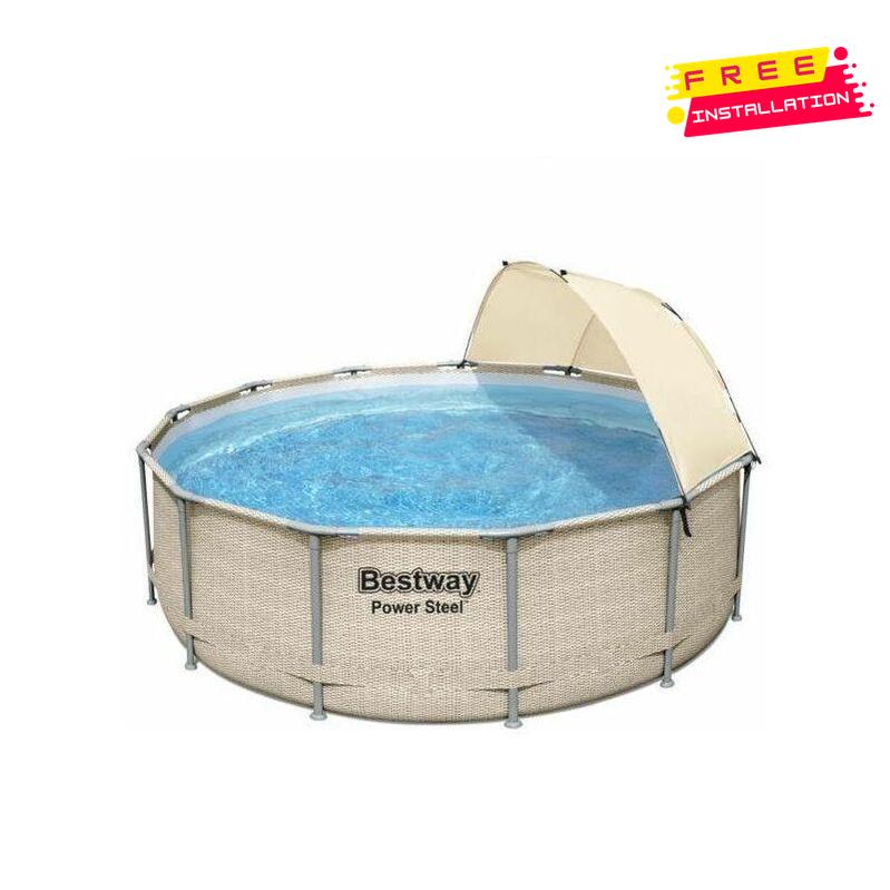 Bestway Poolset Powersteel 396X107 T.S - SWIMMING POOL - Bestway - Shop in Bahrain