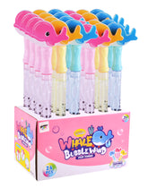 P.JOY BUBBLE WAND WHALE 39CM CDU24 WOC