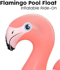Bestway Rider Fancy Flamingo 138X107-ACCESSORIES & TUBS-Bestway-