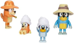 BLUEY S11 HOLIDAY FIG 4PK- FAMILY TRIP