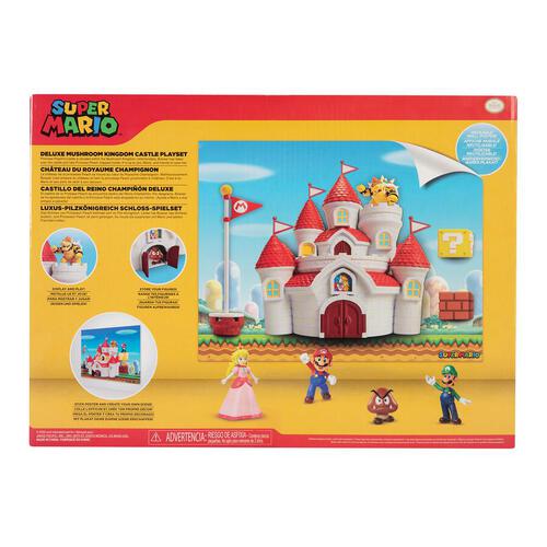 Nintendo 2.5" Mushroom Kingdom Castle Playset-ACTION FIGURES & PLAYSETS-World of Nintendo-39897585413