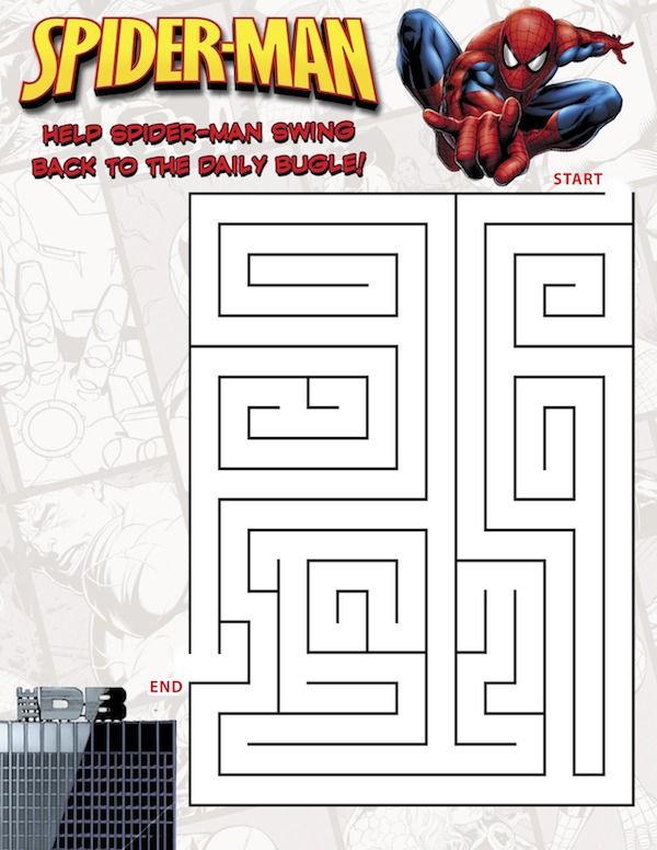 Marvel Spiderman Mazeboard-STRIDE