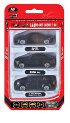 P.Joy V.Vroom Diecast Unif Lice 3Pc 1/64