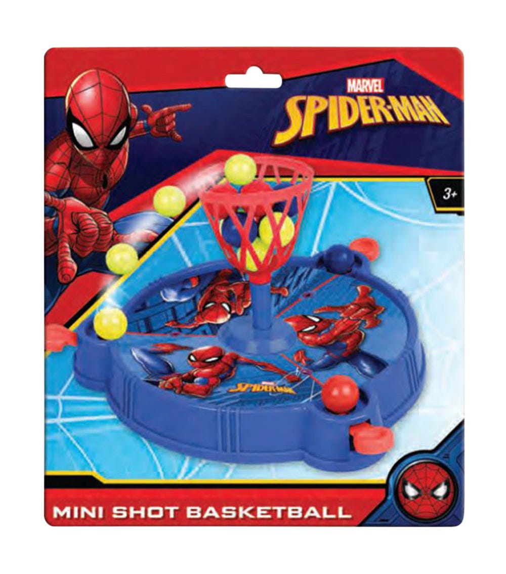 Marvel Spiderman Mini Shot Basketball-ACTIVITY GAMES -STRIDE-