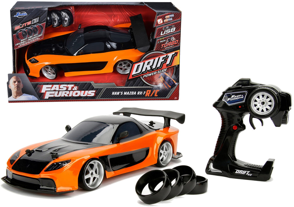 Jada - Fast & Furious Rc Drift Mazda Rx-7 1:10-JADA-4006333064975
