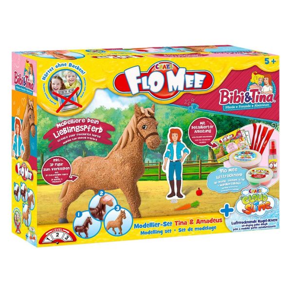Flo Mee Meets Cloud Slime Horse-Set
Tina & Amadeus-slime & Dough-Craze-4059779015155