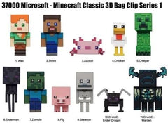 Minecraft Fig Keychains Blindboxasst.Cdu-Action Figures-Minecraft-