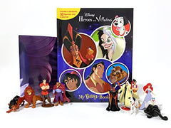 Disney Heroes & Villains My Busy Books-ACTIVITY GAMES -Shubaik Lubaik-9782764353561