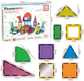 Picasso Magnetic Bricks+Tiles 333Pcs-Games & Puzzles-PICASO-