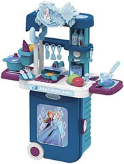 Frozen2 Kitchen Trolley Case 3In1-Dolls & Accessories-JAKKS-