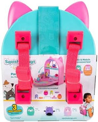Sqal Squish-A-Longs On The Go Playset Asst
