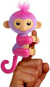 Fingerlings 2.0 Monkey - Purple Charli-GIFTS & NOVELTIES-Wow Wee-
